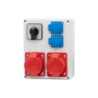 Rozdzielnica R-240 - gniazda 16A 5p, 32A 5p, 2x230V, L/P(32A)